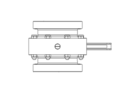 Butterfly valve B DN125 MVM MA E