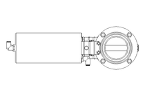 Butterfly valve B DN065 MVM AA E