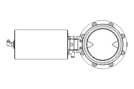 Butterfly valve B DN125 MVM AA E