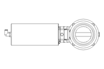 Válvula borboleta B DN065 MVL NC E