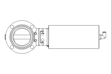 Scheibenventil B DN065 MVL NC E