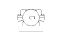 Butterfly valve B DN080 MVL NC E