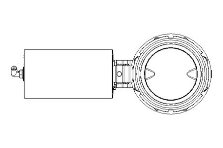 Válvula borboleta B DN125 MVL NC E