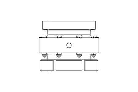 Válvula borboleta B DN150 MVL NC E