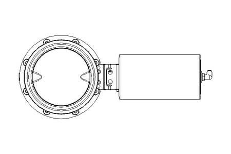 Válvula borboleta B DN150 MVL NC E