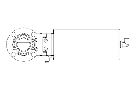 Butterfly valve B DN040 MVL AA E