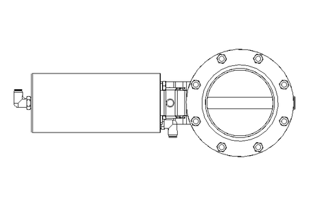 Butterfly valve B DN100 FVF AA E