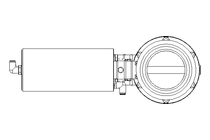 Scheibenventil B DN080 MVL AA E