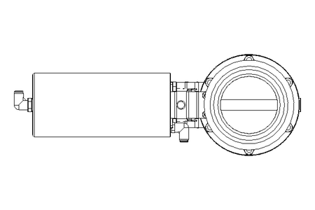 Scheibenventil B DN080 MVL AA E