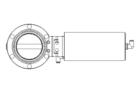 Scheibenventil B DN080 MVL AA E