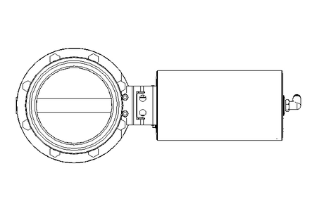 Дисковый клапан B DN125 WVM NC E