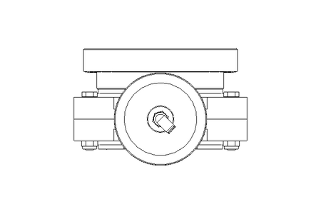 Válvula borboleta B DN150 WVM NC E