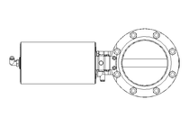 Butterfly valve B DN125 WVM AA E