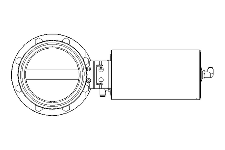 Дисковый клапан B DN125 WVM AA E