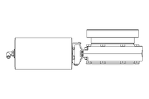 Butterfly valve B DN150 WVM AA E