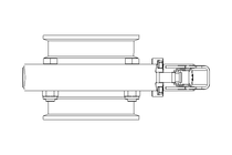 Butterfly valve B DN065 CVC MA E