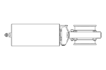 Butterfly valve B DN065 CVC NC E