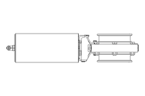 Válvula borboleta B DN080 CVC NC E