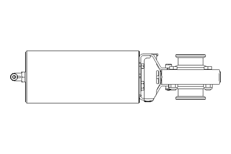 Scheibenventil B DN040 CVC AA E