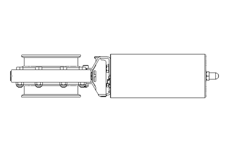 Válvula borboleta B DN100 CVC NC E