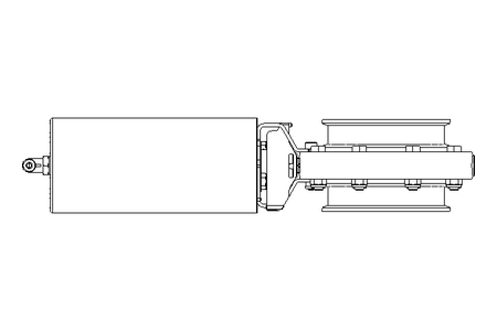 Válvula borboleta B DN100 CVC NC E