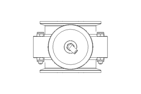 Butterfly valve B DN125 CVC NC E