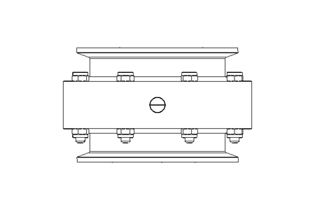 Valvola a farfalla B DN150 CVC NC E