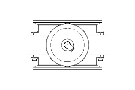 Butterfly valve B DN150 CVC NC E