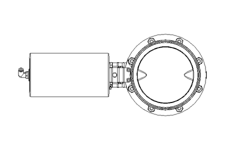 Butterfly valve B DN150 CVC NC E