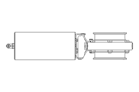 Butterfly valve B DN080 CVC AA E