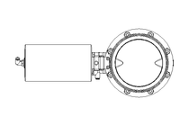 Válvula borboleta B DN150 CVC AA E