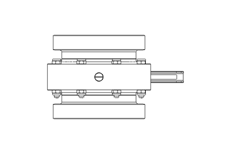 Scheibenventil B DN150 MVM MA E