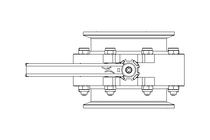 Scheibenventil B DN125 CVC MA E