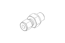 Pipe screw connector 6 G1/4"
