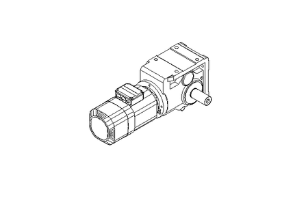 Moteur réducteur 1,5kW 6,5 1/min