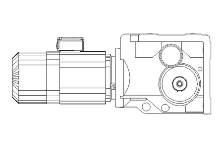 Gear motor 1.5kW 6.5 1/min