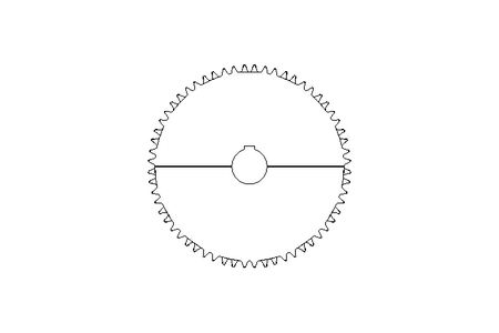 RODA DENTADA PARA CORRENTE