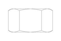 Tuerca hexagonal M12 St-Zn EN24032