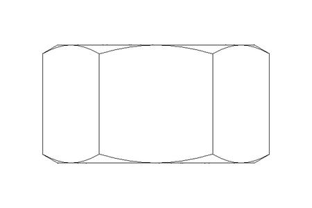 Porca sextavada M12 St-Zn EN24032