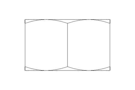 Tuerca hexagonal M12 St-Zn EN24032