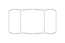 Porca sextavada M12 St-Zn EN24032