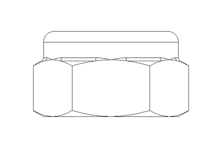 Hexagon nut M12 A4 ISO10511