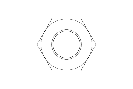 Écrou hexagonal M12 A4 ISO10511