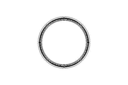 Sealing ring TVY 140x163.4x8.9 PTFE