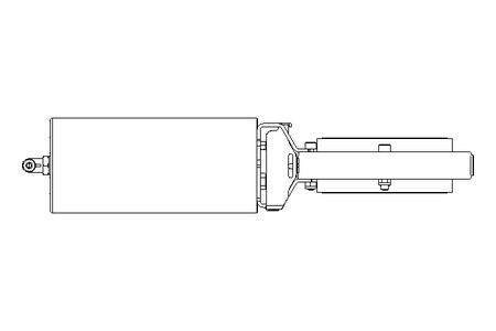 Butterfly valve B DN100 OVO NC E D2