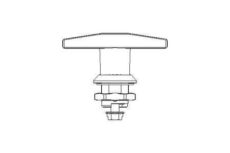 HASP WITH HANDLE