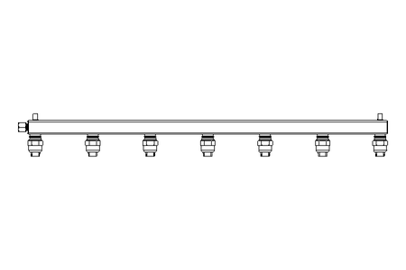 Düsenstock mit 7 Düsen OB