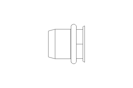 Tuerca remachable ciega M6x9x14 A2