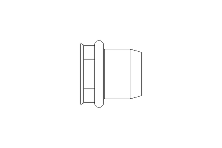 Tuerca remachable ciega M6x9x14 A2