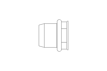 Tuerca remachable ciega M6x9x14 A2